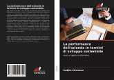 La performance dell'azienda in termini di sviluppo sostenibile