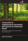 Comunità di vegetazione forestale dei parchi di Peterhof Road