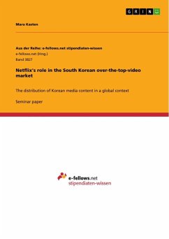 Netflix's role in the South Korean over-the-top-video market