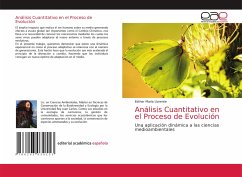 Análisis Cuantitativo en el Proceso de Evolución - Llorente, Esther María
