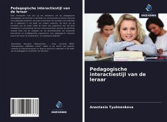 Pedagogische interactiestijl van de leraar - Tyulmenkova, Anastasia