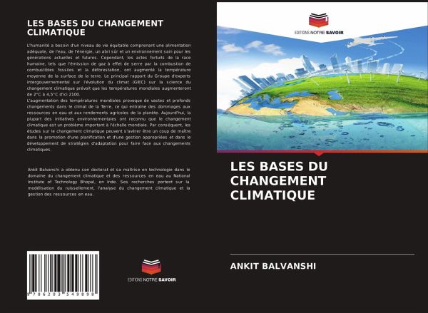 LES BASES DU CHANGEMENT CLIMATIQUE LES BASES DU CHANGEMENT CLIMATIQUE