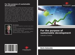 For the purpose of sustainable development - Zalesskij, Boris