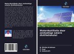 Waterdestillatie door zeshoekige solaire distillatieketel