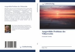 Ausgewählte Probleme des Völkerrechts - Terz, Panos