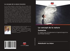 Le concept de la nature humaine - Isa Adam, Abdulkadir