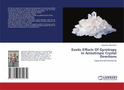 Exotic Effects Of Gyrotropy In Anisotropic Crystal Directions - Zilbershtein, Alexander