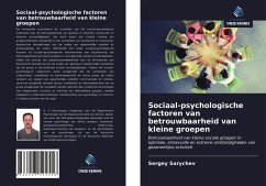 Sociaal-psychologische factoren van betrouwbaarheid van kleine groepen - Sarychev, Sergey