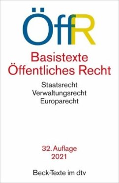 Basistexte Öffentliches Recht ÖffR