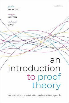 An Introduction to Proof Theory (eBook, PDF) - Mancosu, Paolo; Galvan, Sergio; Zach, Richard