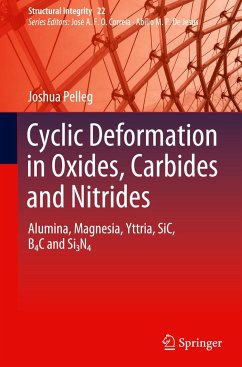 Cyclic Deformation in Oxides, Carbides and Nitrides - Pelleg, Joshua