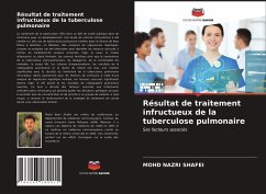 Résultat de traitement infructueux de la tuberculose pulmonaire - Shafei, Mohd Nazri