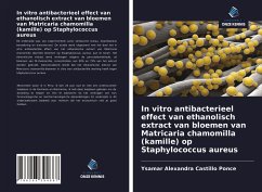 In vitro antibacterieel effect van ethanolisch extract van bloemen van Matricaria chamomilla (kamille) op Staphylococcus aureus - Castillo Ponce, Ysamar Alexandra