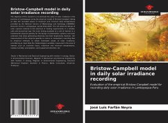 Bristow-Campbell model in daily solar irradiance recording - Farfán Neyra, José Luis