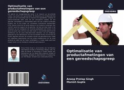 Optimalisatie van productafmetingen van een gereedschapsgreep - Singh, Anoop Pratap; Gupta, Manish