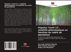 Populus 'Conti 12', stabilité phénotypique en fonction du cadre de plantation - Heinzle, Facundo Gabriel;Palazzini, Dino Andrés;Marquina, Jorge Luis