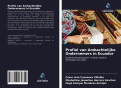 Profiel van Ambachtelijke Ondernemers in Ecuador - Casanova Villalba, César Iván; Herrera Sánchez, Maybelline Jaqueline; Mendoza Armijos, Hugo Enrique