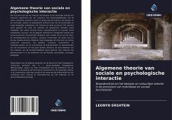 Algemene theorie van sociale en psychologische interactie - Ershtein, Leonyd