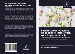 Sociale netwerkanalyse en openbare instellingen voor hoger onderwijs - Robinson-Neal, Andree