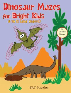 Dinosaur Mazes for Bright Kids - Puzzles, Tat