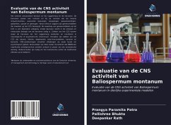 Evaluatie van de CNS activiteit van Baliospermum montanum - Patra, Prangya Paramita; Bhukta, Pallishree; Rath, Deepankar