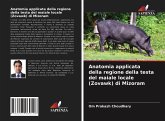 Anatomia applicata della regione della testa del maiale locale (Zovawk) di Mizoram