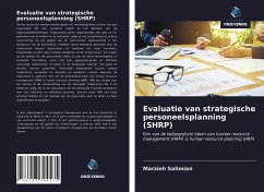 Evaluatie van strategische personeelsplanning (SHRP) - Salimian, Marzieh