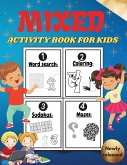 Mixed Activity Book for Kids