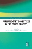 Parliamentary Committees in the Policy Process (eBook, ePUB)