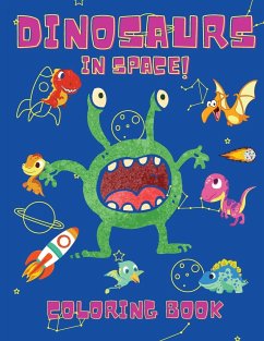 Dinosaurs in Space Coloring Book - Johnson, Shanice