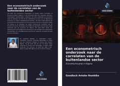 Cover Een econometrisch onderzoek naar de correlaten van de buitenlandse sector