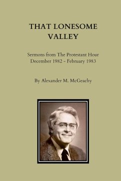 That Lonesome Valley - McGeachy, Alexander M.