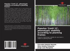 Populus 'Conti 12', phenotypic stability according to planting frames - Heinzle, Facundo Gabriel;Palazzini, Dino Andrés;Marquina, Jorge Luis