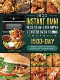 1500 Instant Omni Plus10-in-1 Air Fryer Toaster Oven Combo Cookbook
