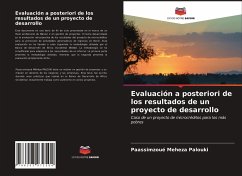 Evaluación a posteriori de los resultados de un proyecto de desarrollo - Palouki, Paassimzoué Meheza