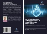 HPLC-analyse van antihypertensiva in gecombineerde therapieën