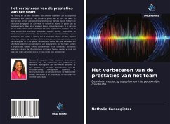 Het verbeteren van de prestaties van het team - Cannegieter, Nathalie