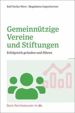 Gemeinnützige Vereine und Stiftungen - Werz, Ralf Stefan;Gegenfurtner, Magdalena