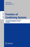 Frontiers of Combining Systems