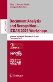 Document Analysis and Recognition ¿ ICDAR 2021 Workshops