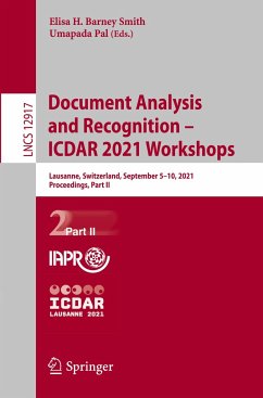 Document Analysis and Recognition - ICDAR 2021 Workshops