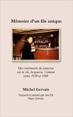 Mémoire d'un fils unique (eBook, ePUB) Mémoire d'un fils unique (eBook, ePUB)