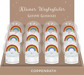 Glitzer-Glaskugel - Regenbogen Glitzer-Glaskugel - Regenbogen