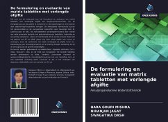 De formulering en evaluatie van matrix tabletten met verlengde afgifte - Mishra, Hara Gouri; Jagat, Niranjan; Dash, Swagatika