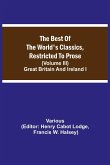 The Best of the World's Classics, Restricted to Prose (Volume III) Great Britain and Ireland I