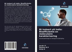 Bt isoleert uit India: Bioefficiëntie en moleculaire karakterisering - J S, Jacob; M P, Mathew; D, Girija