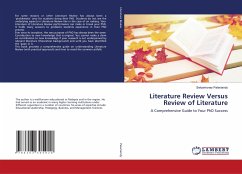 Literature Review Versus Review of Literature - Palaniandy, Seloamoney