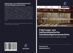 Fabricage van halfautomatische handweefgetouwmachine - K, Poomani; R, Rameswari