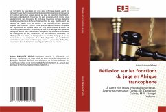 Réflexion sur les fonctions du juge en Afrique francophone - Mabanza N'Semy, Aubin
