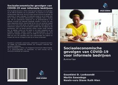 Sociaaleconomische gevolgen van COVID-19 voor informele bedrijven - Lankoandé, Gountiéni D.; Sawadogo, Martin; Hien, Nawin-Vuru Diane Ruth